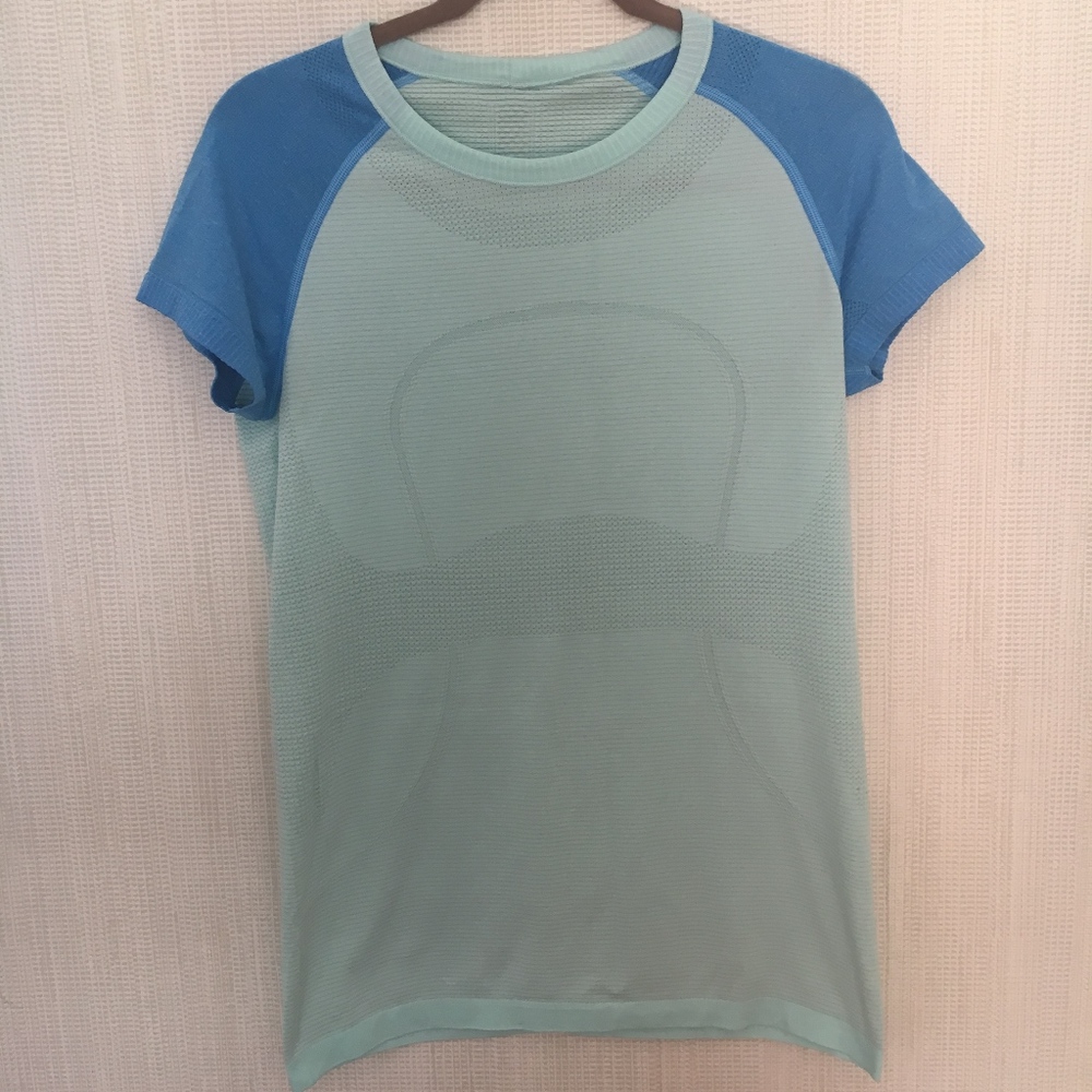 Lululemon athletica Teal/Breeze Swiftly Tech Med